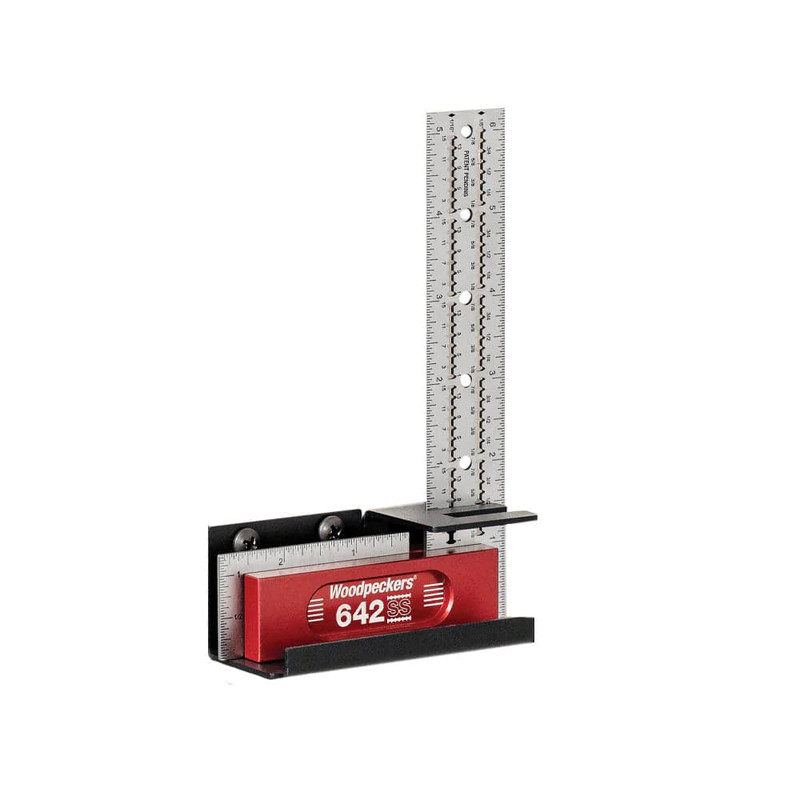 Stainless Steel Square with Rack-It - 6"